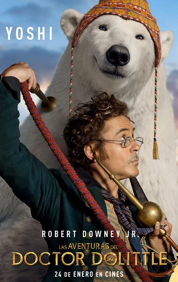 Imagen de las-aventuras-del-doctor-dolittle (Cartel personajes español)