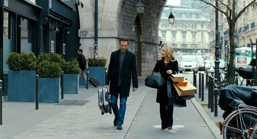 Clémence Poésy y Justin Kirk en mi-amigo-mr-morgan