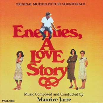 Carátula de la banda de sonido de Enemigos, una historia de amor