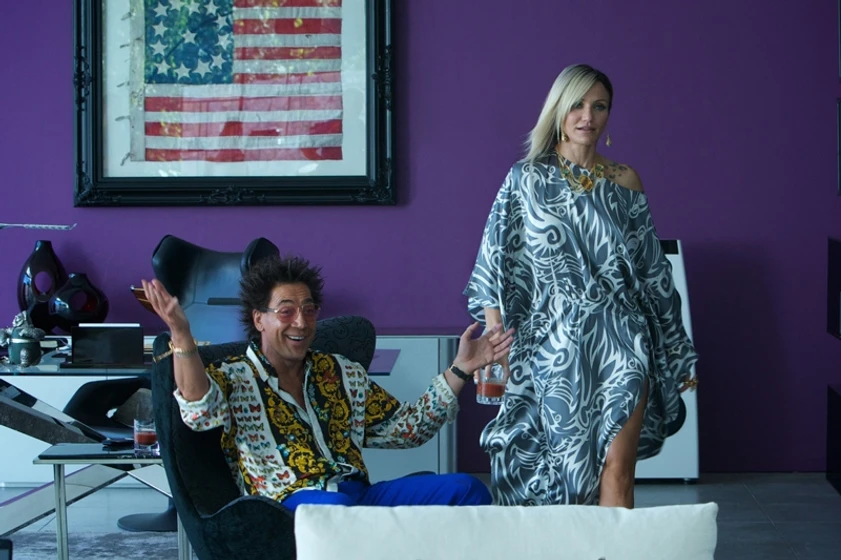 Cameron Diaz y Javier Bardem en El Consejero