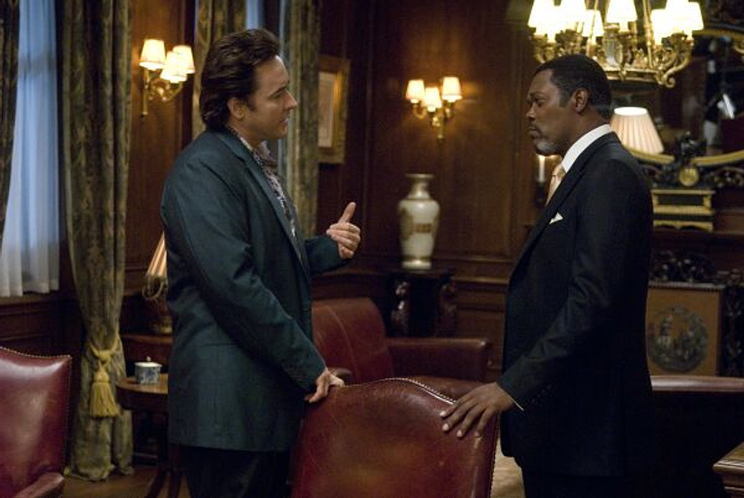 Samuel L. Jackson y John Cusack en 1408
