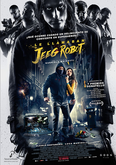 still of movie Le llamaban Jeeg Robot