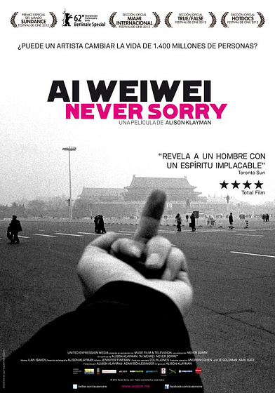 Imagen de Ai Weiwei: Never Sorry (Cartel)
