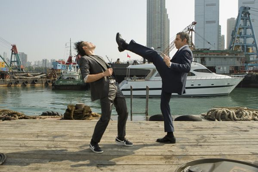 Rowan Atkinson en Johnny English Returns