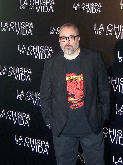 Álex de la Iglesia en La Chispa de la vida (Photocall La chispa de la vida)