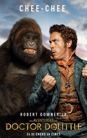 Imagen de las-aventuras-del-doctor-dolittle (Cartel personajes español)