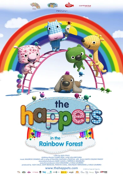 Imagen de La Tropa de Trapo en la selva del arco iris (Cartel internacional)