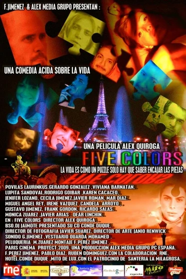 Imagen de five-colors (Cartel)