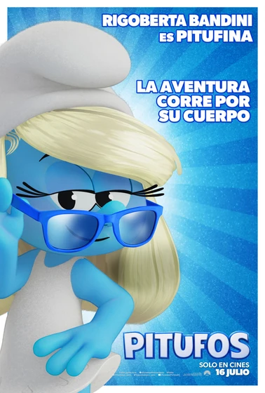 Imagen de pitufos (Cartel personajes español)