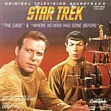 Carátula de la banda de sonido de Star Trek: La serie original, The Cage & Where No Man Has Gone Before