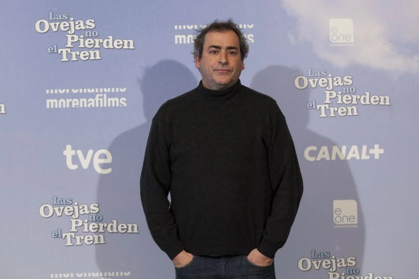 Jorge Bosch en las-ovejas-no-pierden-el-tren (Photocall en Madrid. Enero 2015)