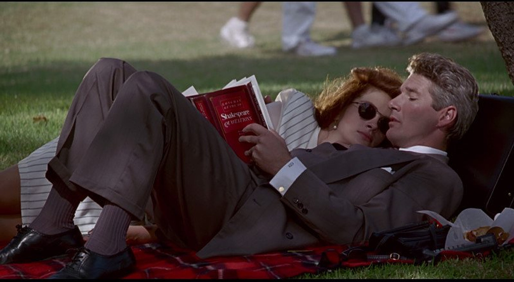 Richard Gere y Julia Roberts en Pretty Woman