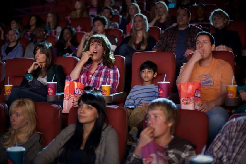 Adam Sandler y Katie Holmes en jack-y-su-gemela