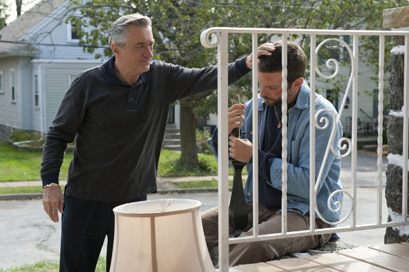 Robert De Niro y Bradley Cooper en El Lado Bueno de las Cosas