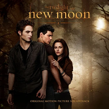 Carátula de la banda de sonido de La Saga Crepúsculo: Luna Nueva