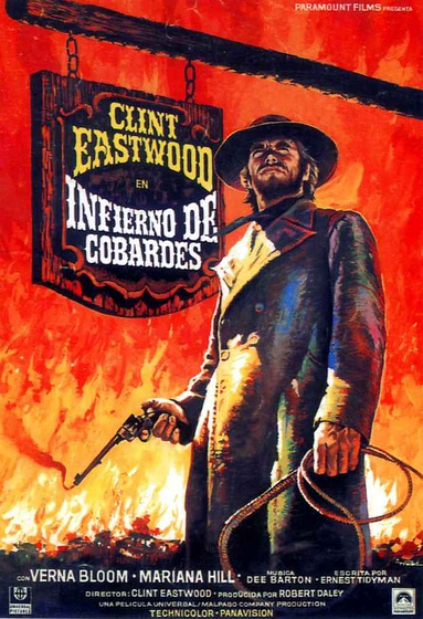 Imagen de Infierno de cobardes (Poster)