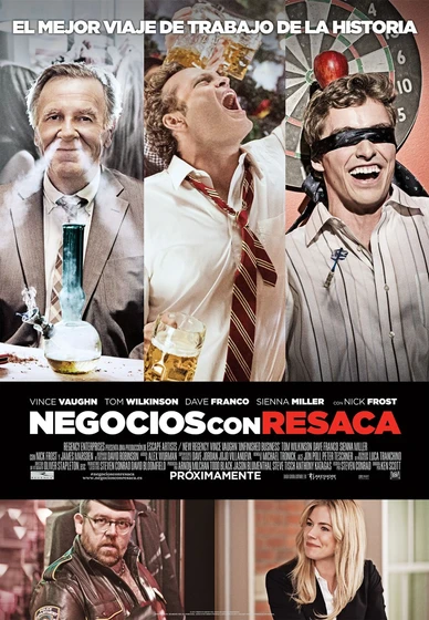 Imagen de Negocios con resaca (Cartel español)