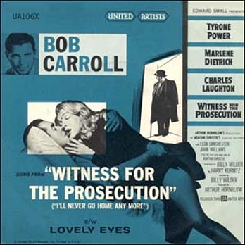 Carátula de la banda de sonido de Testigo de Cargo