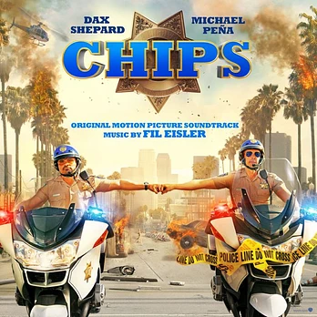 Carátula de la banda de sonido de CHiPs: Loca Patrulla Motorizada