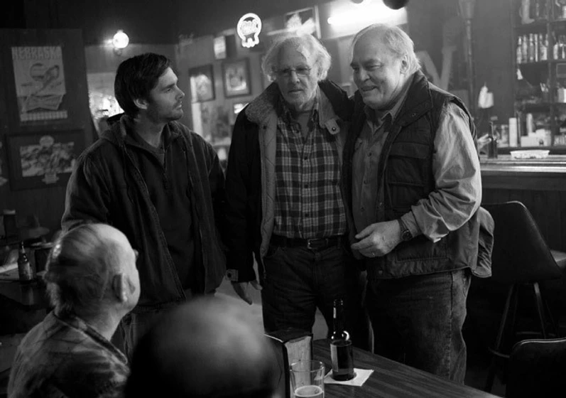 Stacy Keach, Bruce Dern y Will Forte en nebraska