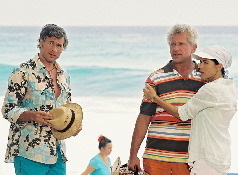 Anja Kruse, Daniel Morgenroth y Miroslav Nemec en Dream Hotel: Seychelles