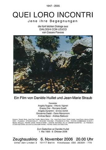 Poster de Quei Loro Incontri