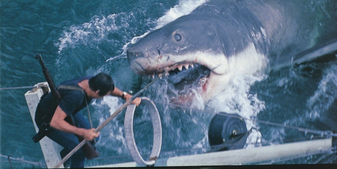 Roy Scheider en tiburon