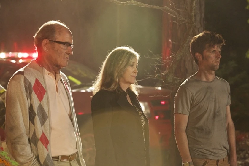 Richard Jenkins, Catherine O'Hara y Adam Scott en sindrome-postdivorcio