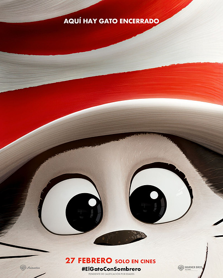 Imagen de El Gato con Sombrero (Cartel teaser español)
