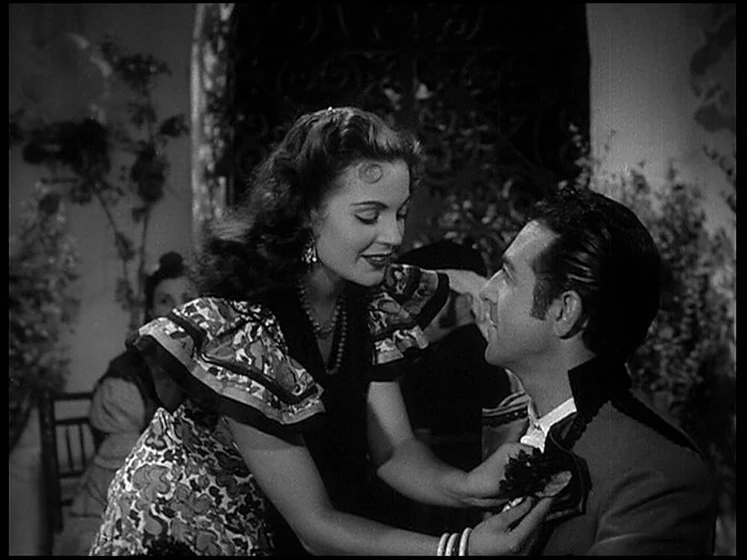 Carmen Sevilla y Luis Mariano en violetas-imperiales
