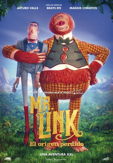 Imagen de mr-link-el-origen-perdido (Cartel final español)
