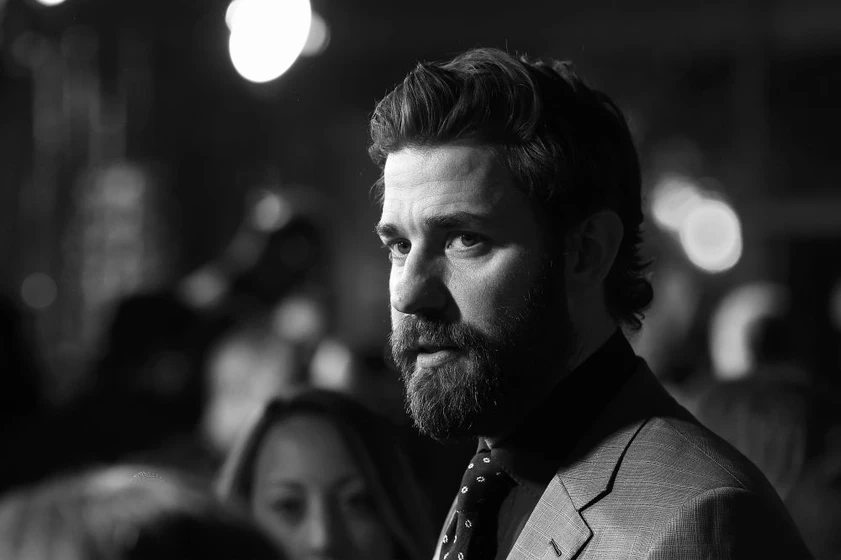John Krasinski en un-lugar-tranquilo (Premiere en New York. Abril 2018)