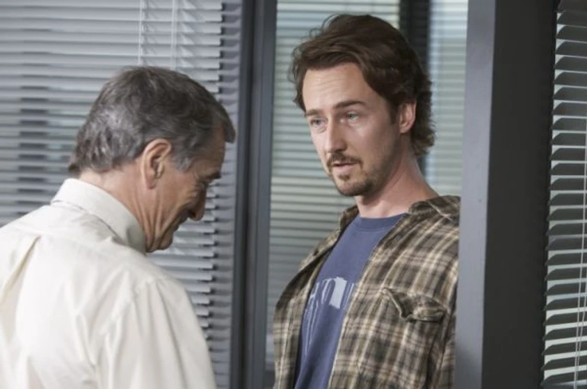 Robert De Niro y Edward Norton en stone