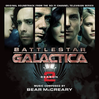 Carátula de la banda de sonido de Battlestar Galactica (2004)