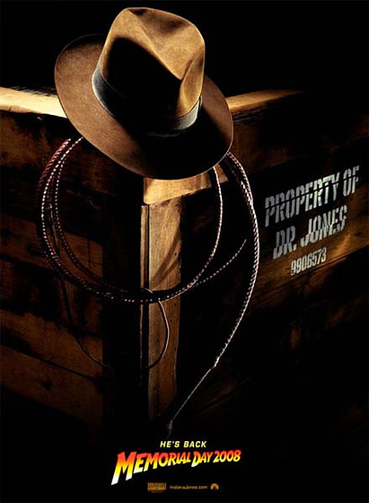 Imagen de Indiana Jones y el Reino de la Calavera de Cristal (Cartel teaser)
