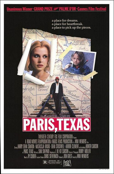 Imagen de París, Texas (Cartel)
