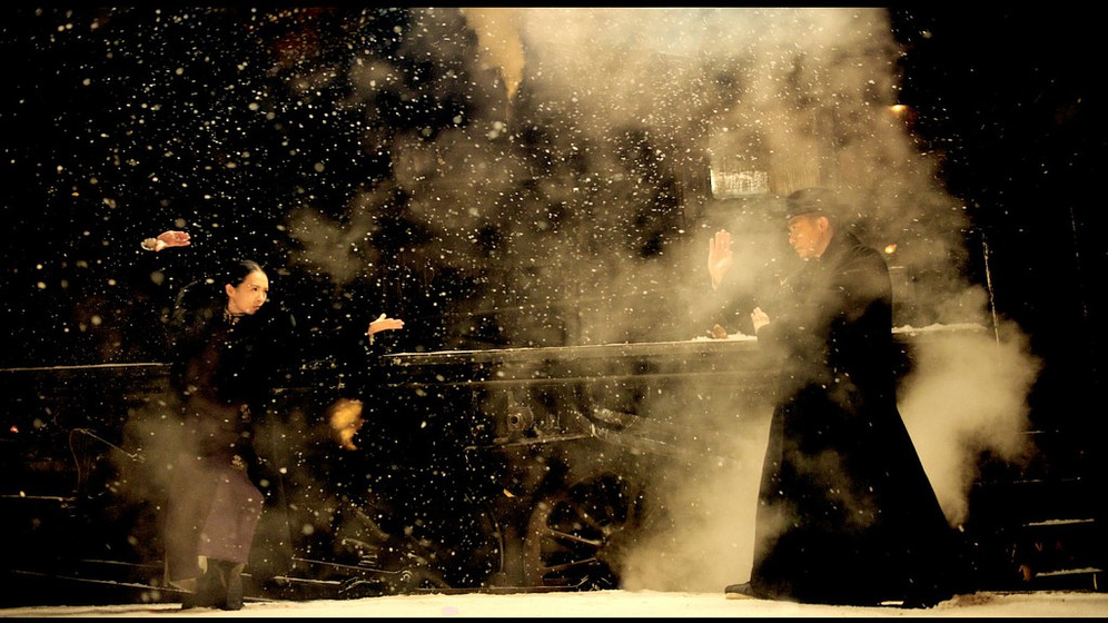 Tony Leung Chiu Wai y Ziyi Zhang en The Grandmaster