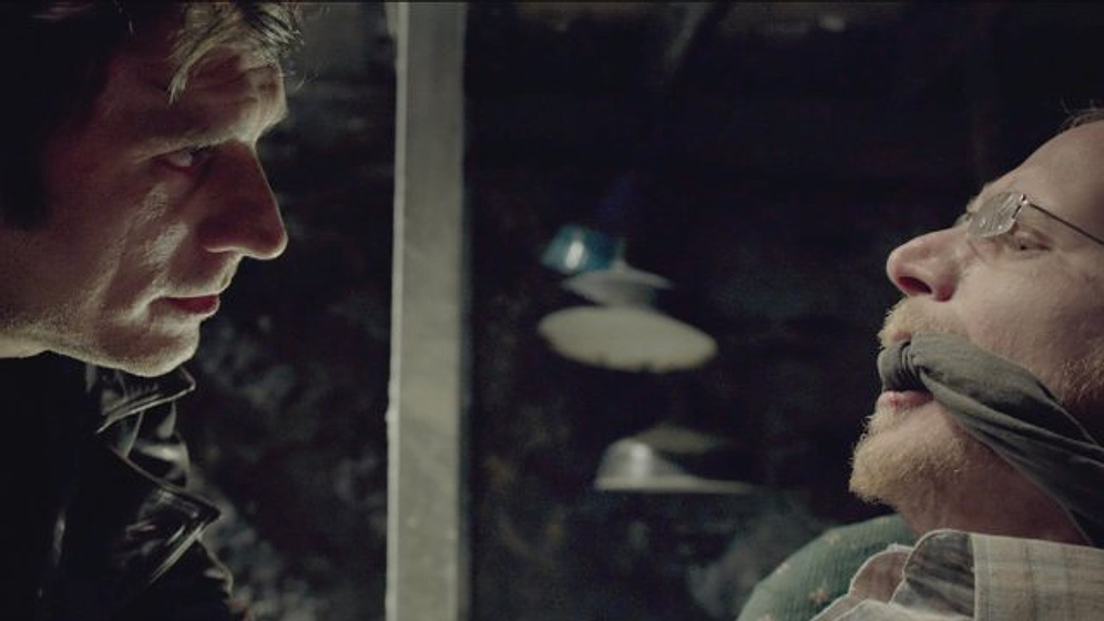 Lior Ashkenazi y Rotem Keinan en Big Bad Wolves