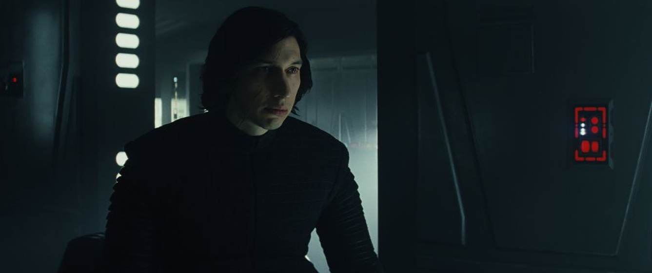 Adam Driver en Star Wars: Los Últimos Jedi