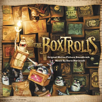 Carátula de la banda de sonido de Los Boxtrolls