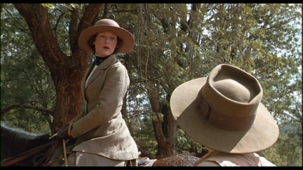 Meryl Streep en Memorias de África