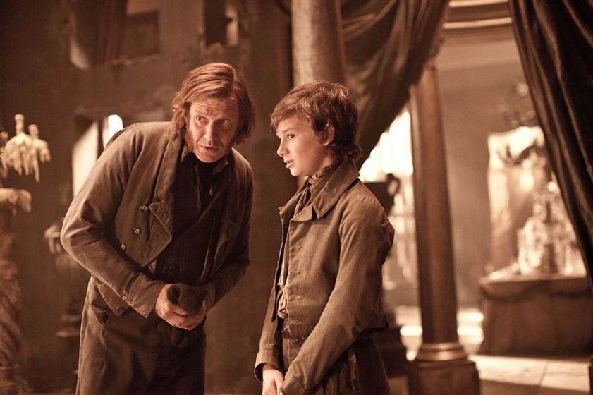 Jason Flemyng y Toby Irvine en Grandes Esperanzas