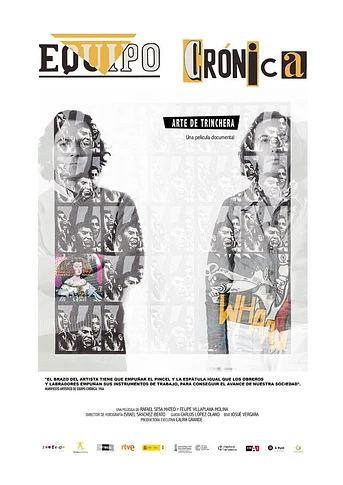 Poster de Equipo Crónica. Arte de trinchera