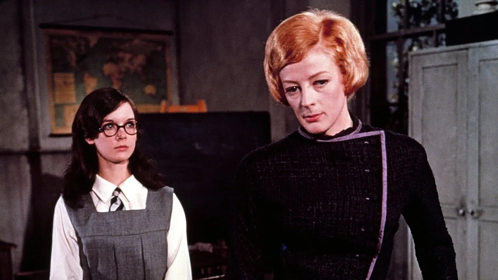 Maggie Smith y Pamela Franklin en Los Mejores Años de Miss Brodie