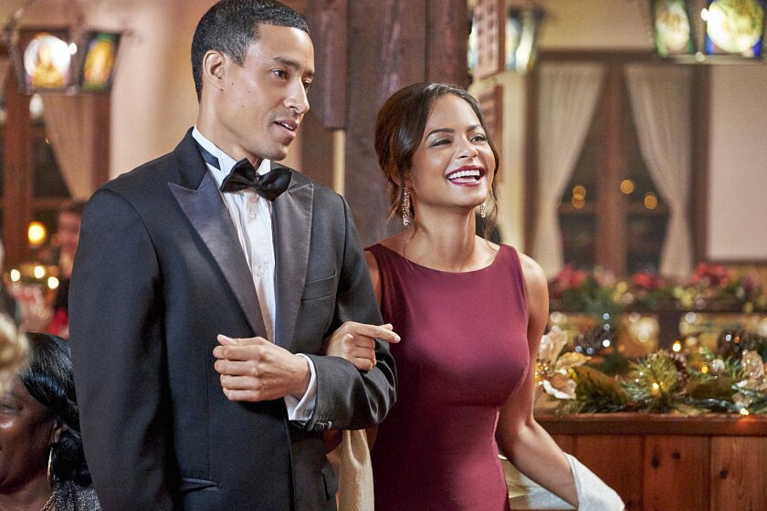 Christina Milian y Mark Taylor en Recuerdos de Navidad