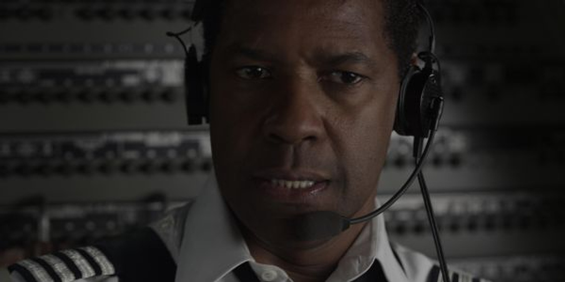 Denzel Washington en El Vuelo