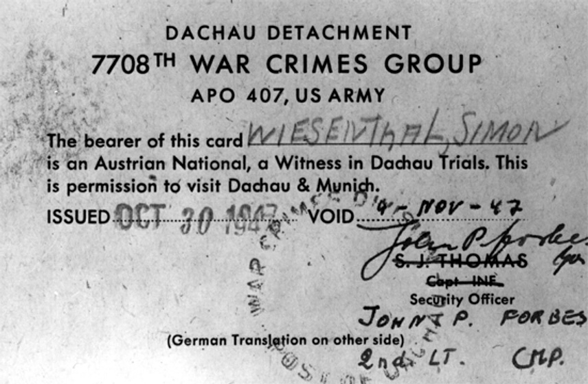 Imagen de I Have Never Forgotten You: The Life & Legacy of Simon Wiesenthal
