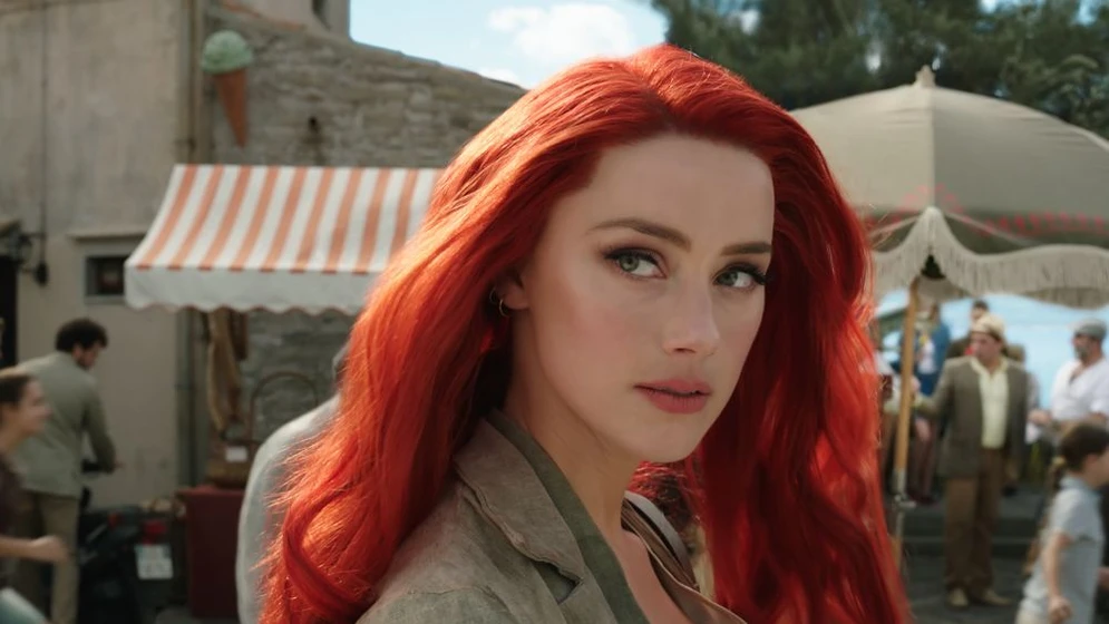 Amber Heard en aquaman