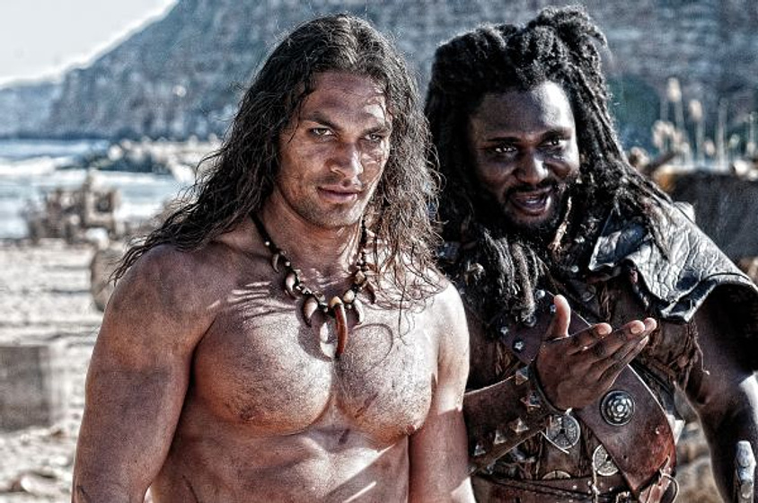 Jason Momoa en Conan el Bárbaro (2011)