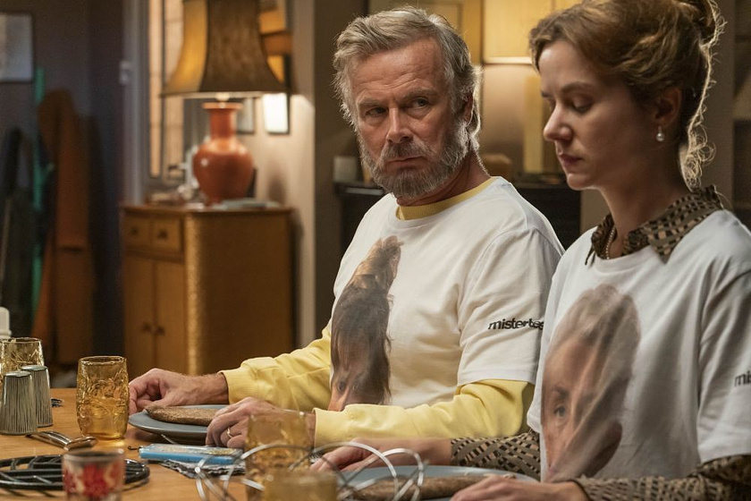 Franck Dubosc y Mathilde Roehrich en ¿Quién es quién?